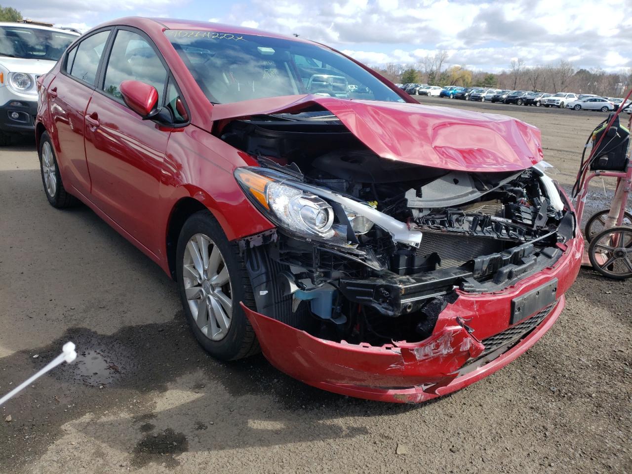 KIA FORTE LX 2016 with VIN KNAFX4A69G5598390 - Photo from auction