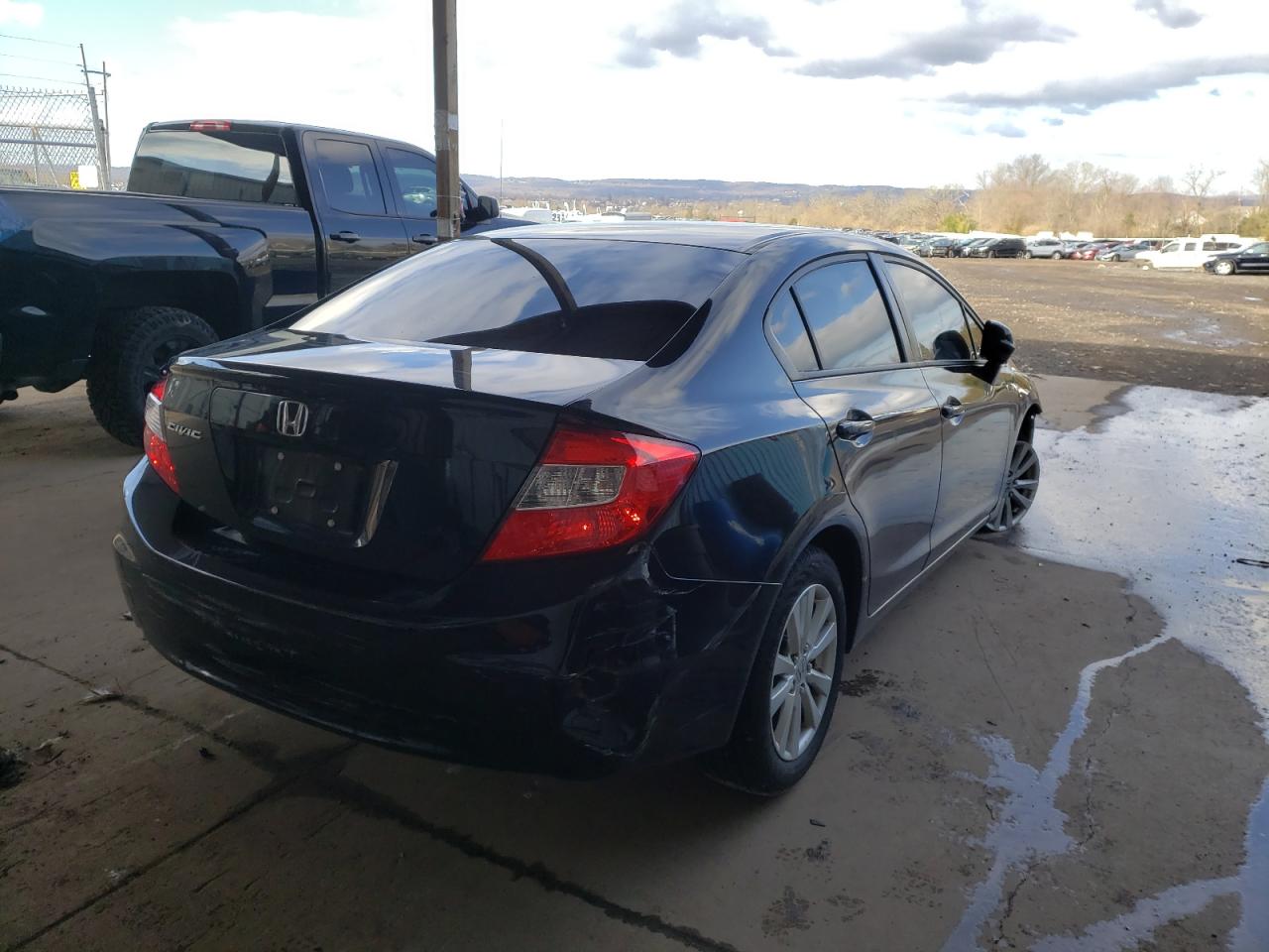 Photo 4 from auction – 2012 HONDA CIVIC EXL with VIN 19XFB2F9XCE325370