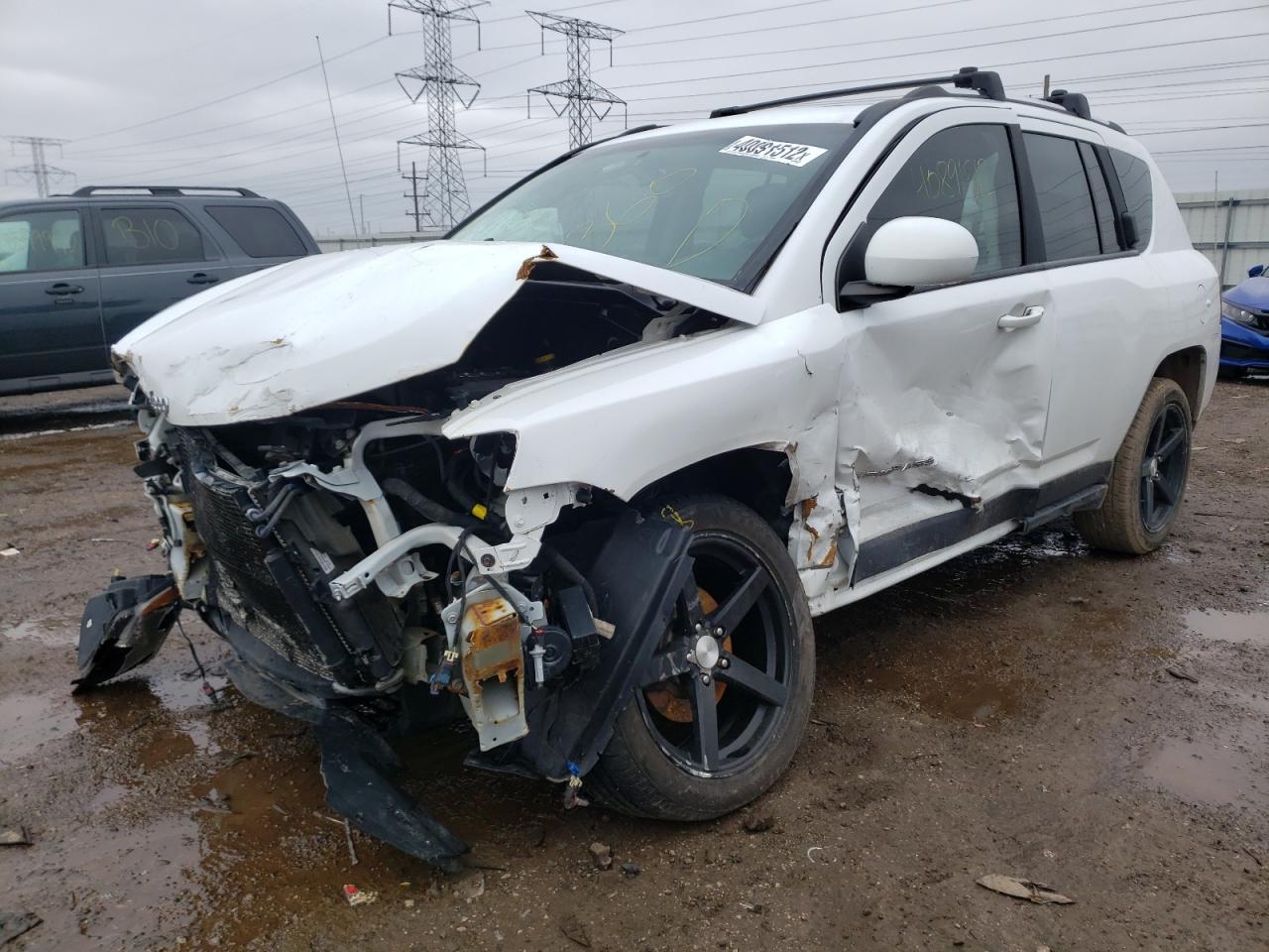 Photo 2 from auction – 2014 JEEP COMPASS LA with VIN 1C4NJCEA8ED529198