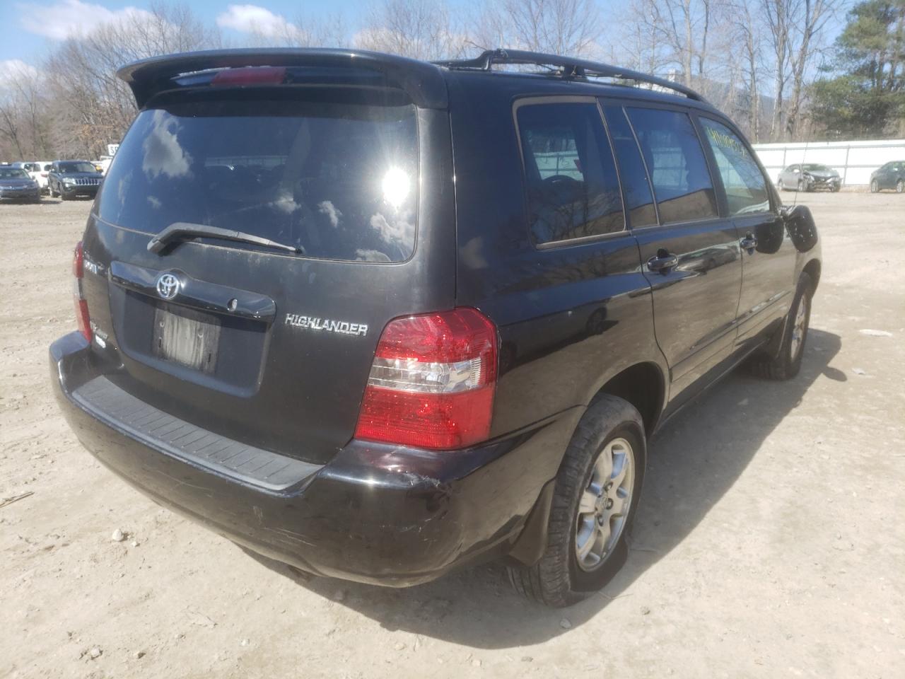 Photo 4 from auction – 2005 TOYOTA HIGHLANDER with VIN JTEEP21A550089829