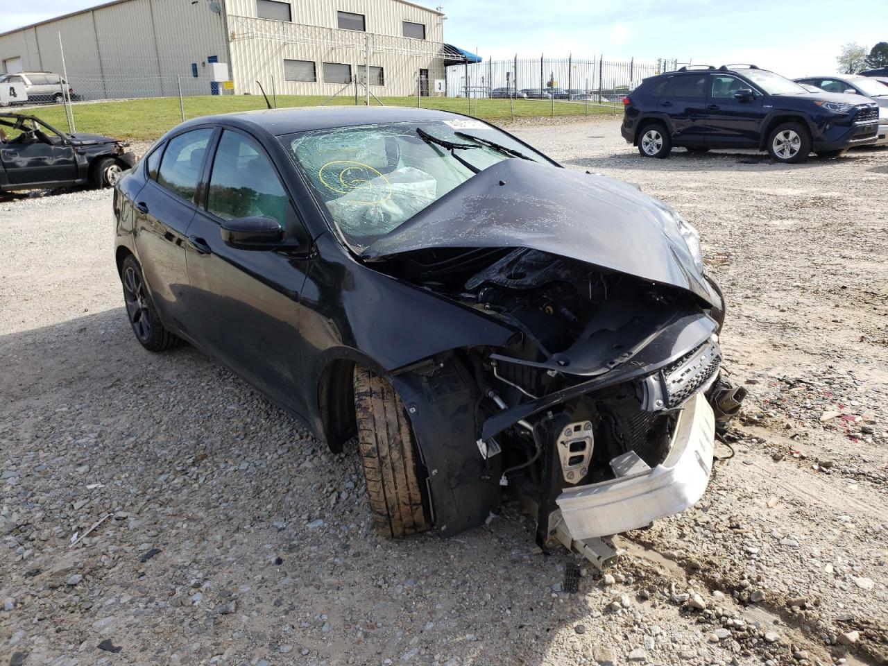 DODGE DART SE 2016 with VIN 1C3CDFAA8GD504668 - Photo from auction