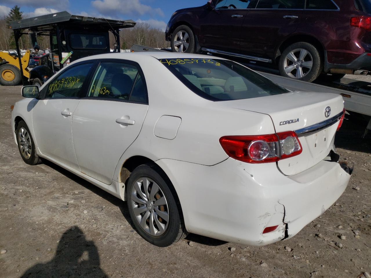 Photo 3 from auction – 2012 TOYOTA COROLLA with VIN 5YFBU4EE3CP031567