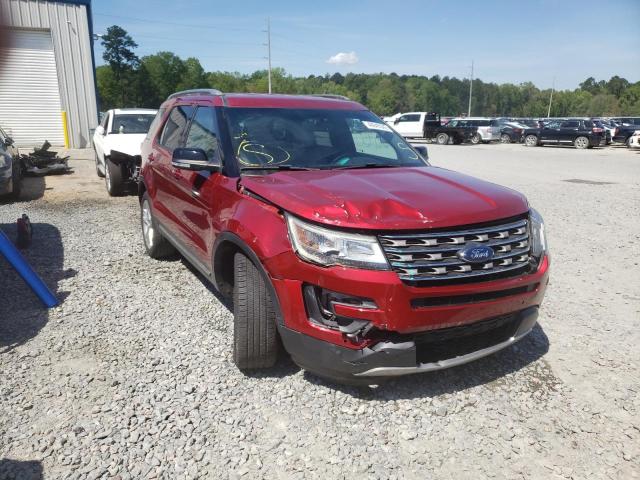FORD EXPLORER X 2016 with VIN 1FM5K7D86GGB92269 - Photo from auction