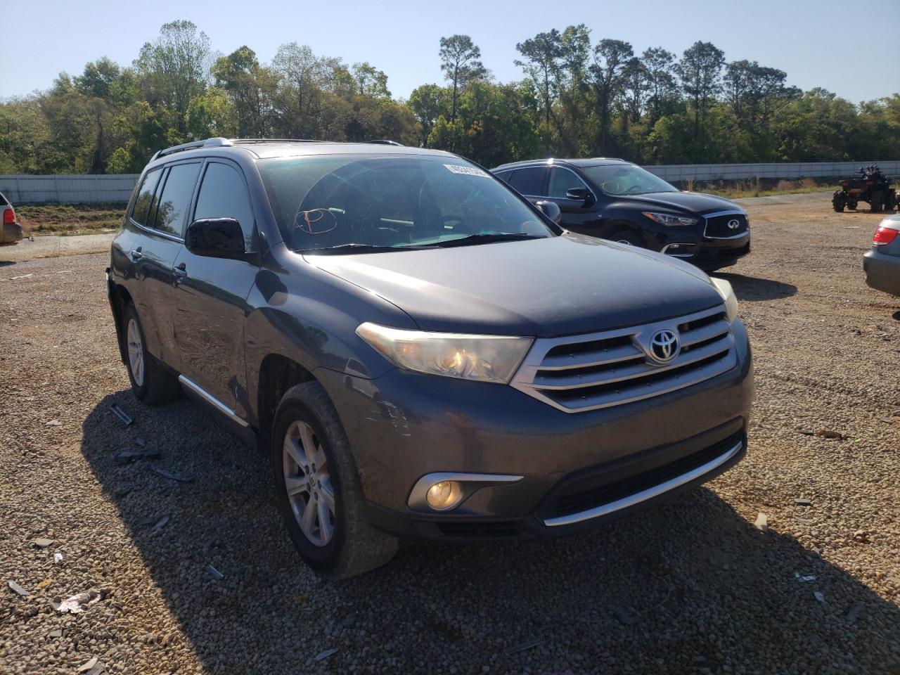 TOYOTA HIGHLANDER 2012 with VIN 5TDZK3EH4CS075903 - Photo from auction
