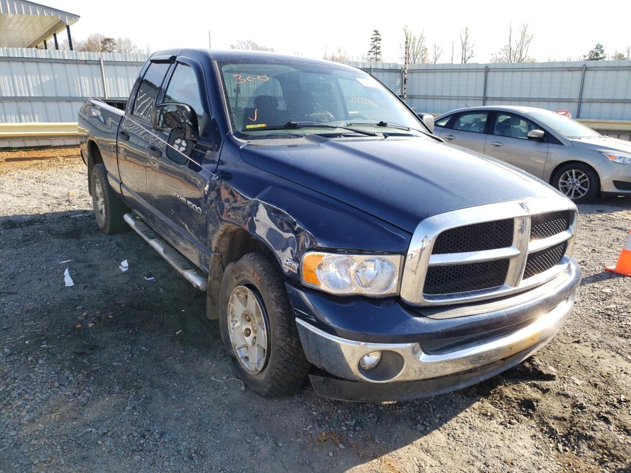 DODGE RAM 1500 S 2005 with VIN 1D7HU18D85S242539 - Photo from auction