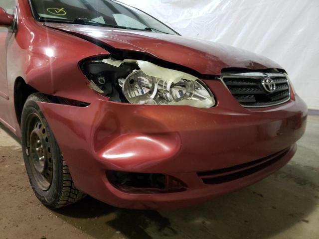 Photo 9 from auction – 2005 TOYOTA COROLLA CE with VIN 2T1BR32E45C365951