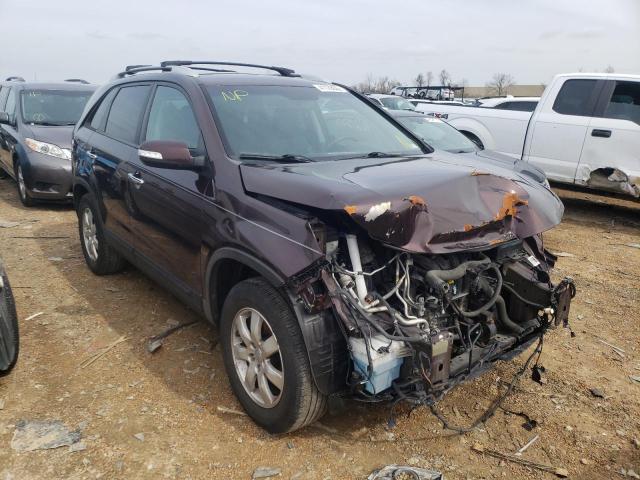 KIA SORENTO LX 2013 with VIN 5XYKT4A64DG401867 - Photo from auction
