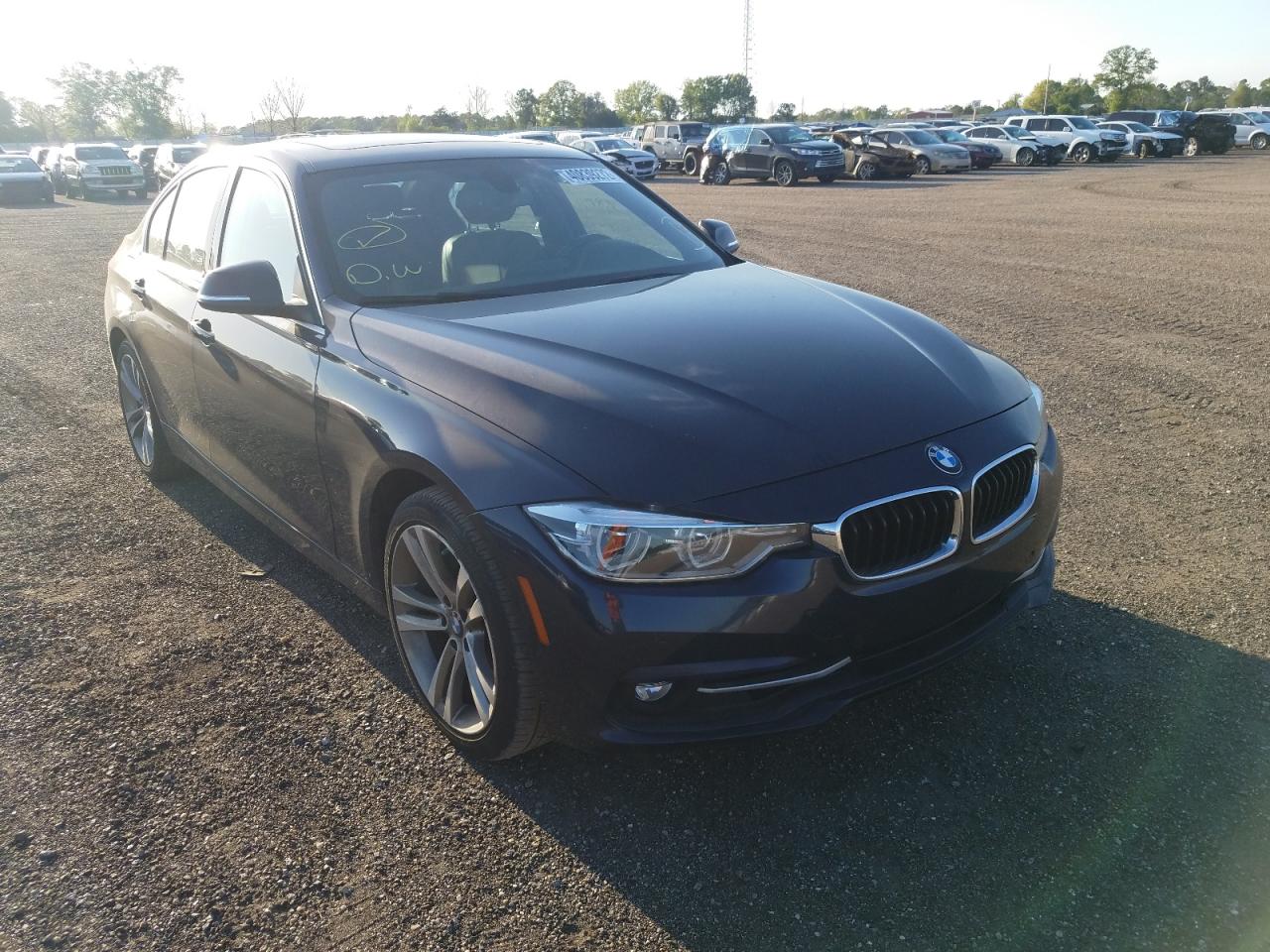 BMW 330 I 2017 with VIN WBA8B9G50HNU48981 - Photo from auction