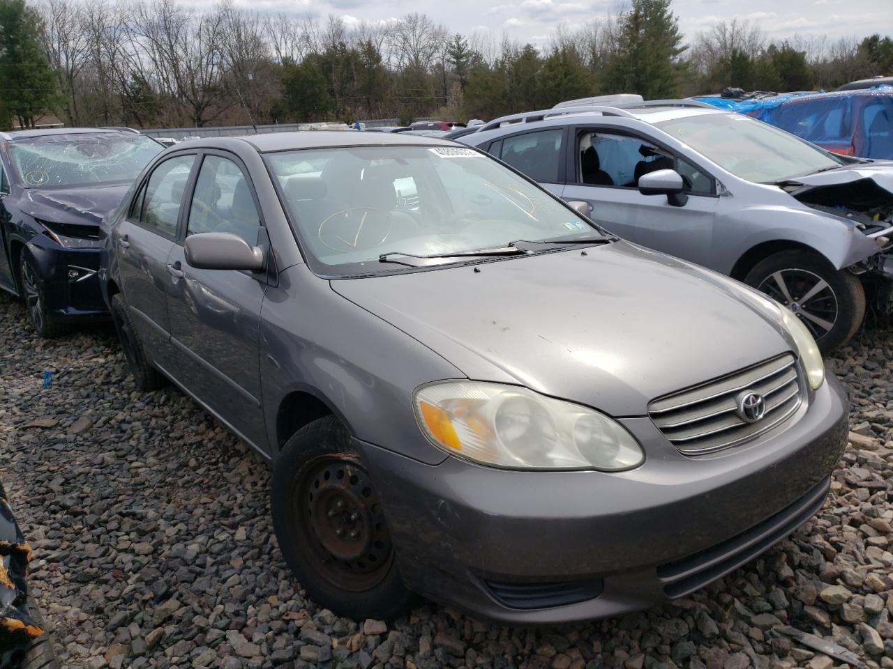 TOYOTA COROLLA CE 2004 with VIN 2T1BR32E14C313885 - Photo from auction