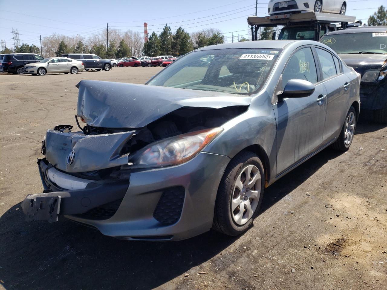 Photo 2 from auction – 2012 MAZDA 3 I with VIN JM1BL1UG0C1521473