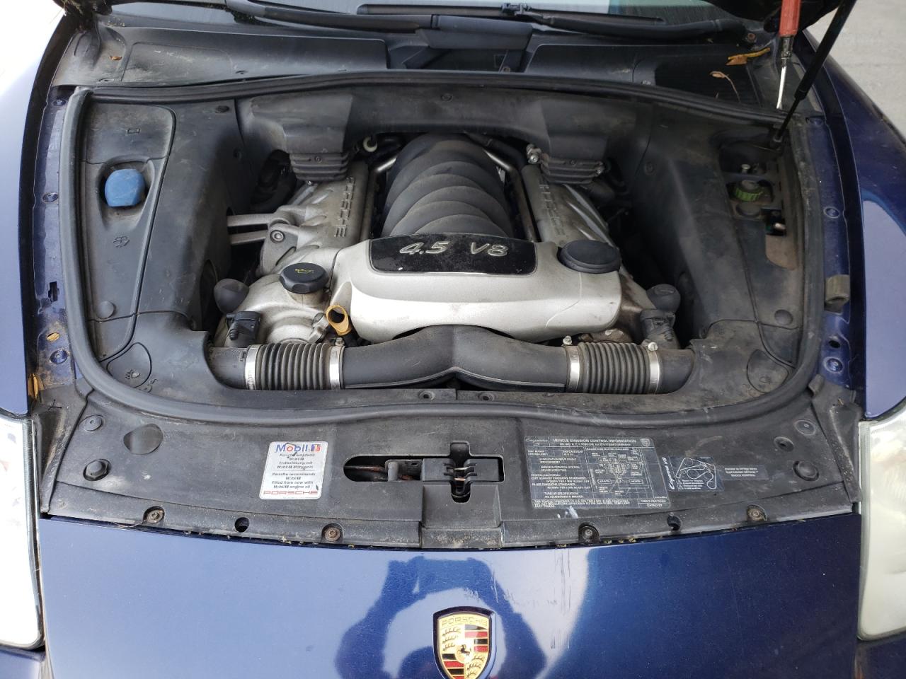 Photo 7 from auction – 2004 PORSCHE CAYENNE S with VIN WP1AB29P94LA62008
