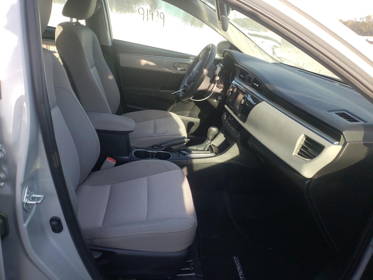Photo 5 from auction – 2015 TOYOTA COROLLA L with VIN 2T1BURHE9FC406035
