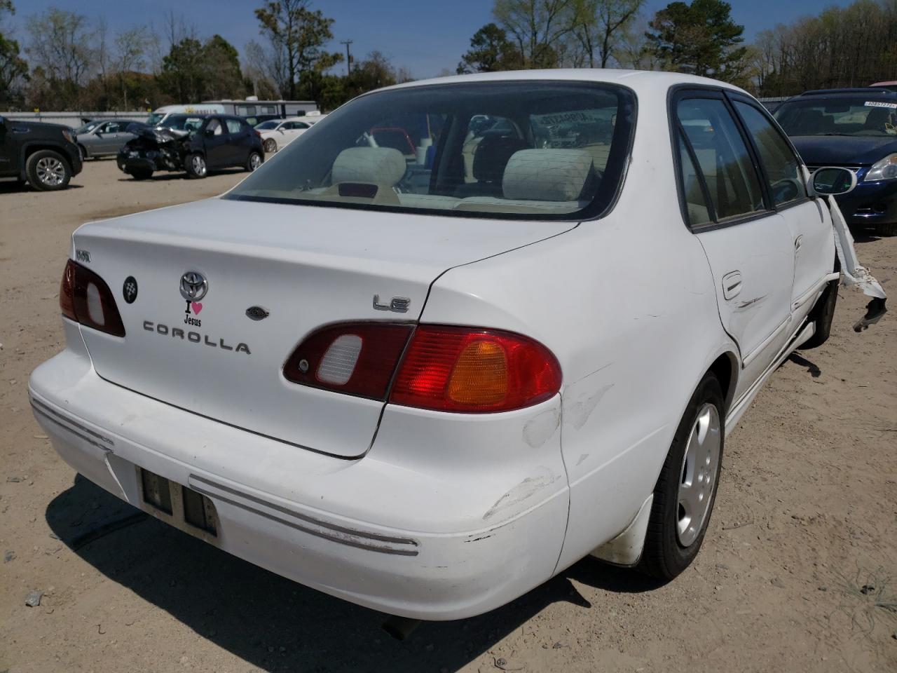 Photo 4 from auction – 1998 TOYOTA COROLLA VE with VIN 2T1BR18E4WC033716