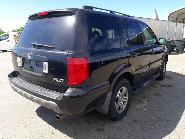 Photo 4 from auction – 2004 HONDA PILOT EXL with VIN 2HKYF18794H613655