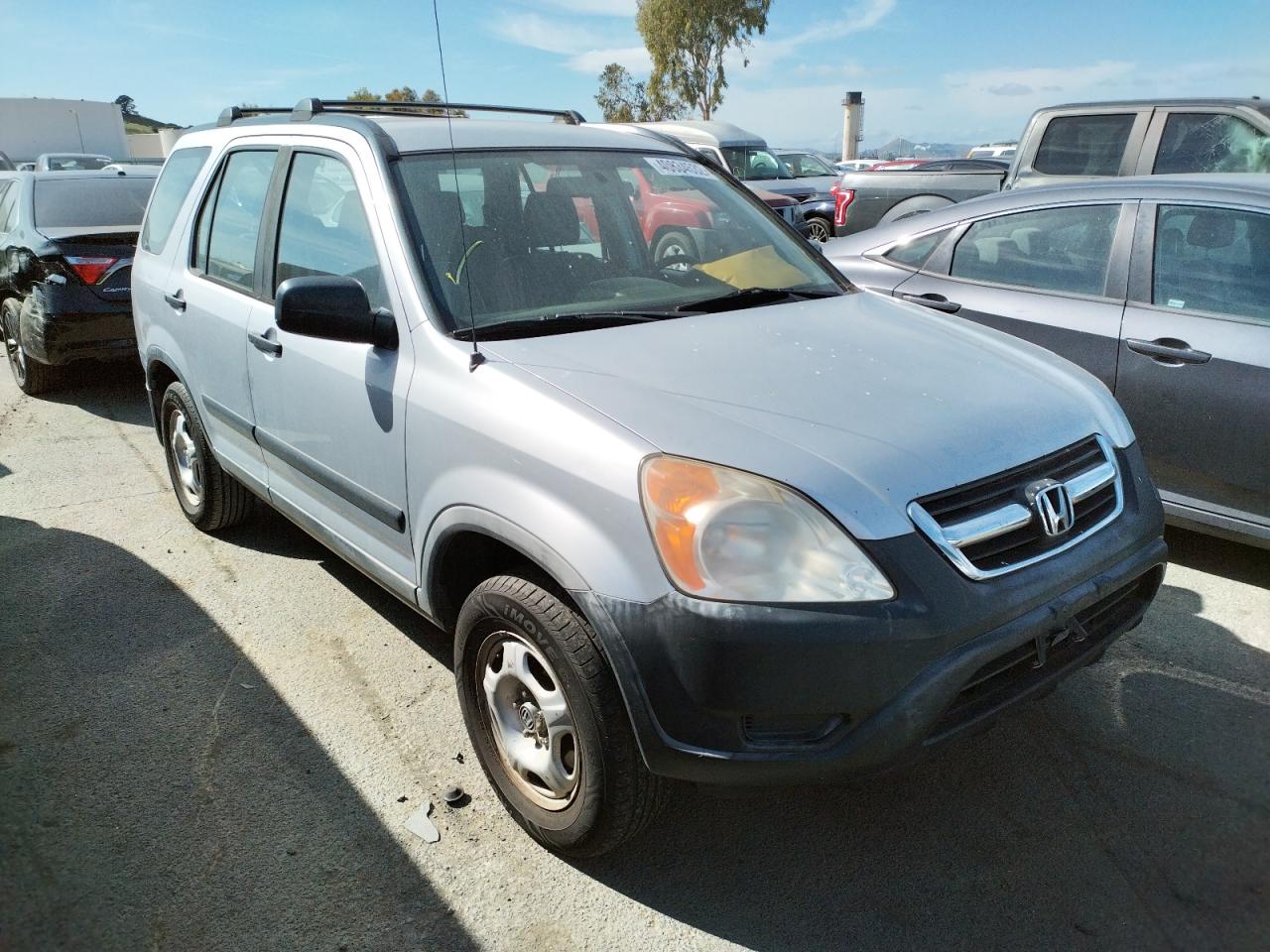 HONDA CR-V LX 2004 with VIN JHLRD68414C004054 - Photo from auction