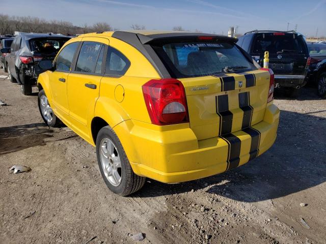 Photo 3 from auction – 2007 DODGE CALIBER SX with VIN 1B3HB48C87D557021