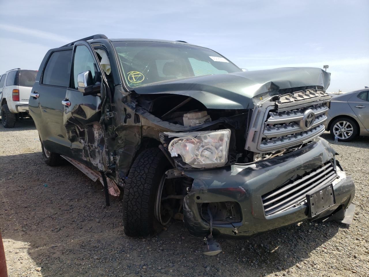 TOYOTA SEQUOIA LI 2008 with VIN 5TDZY68A28S015057 - Photo from auction