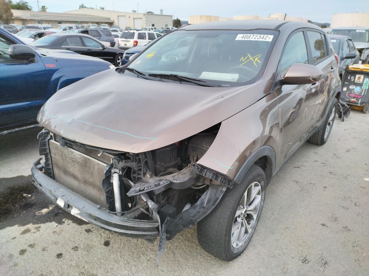 Photo 2 from auction – 2014 KIA SPORTAGE B with VIN KNDPB3AC2E7656444