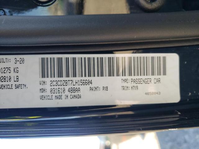 Photo 10 from auction – 2020 DODGE CHALLENGER with VIN 2C3CDZBT7LH156604