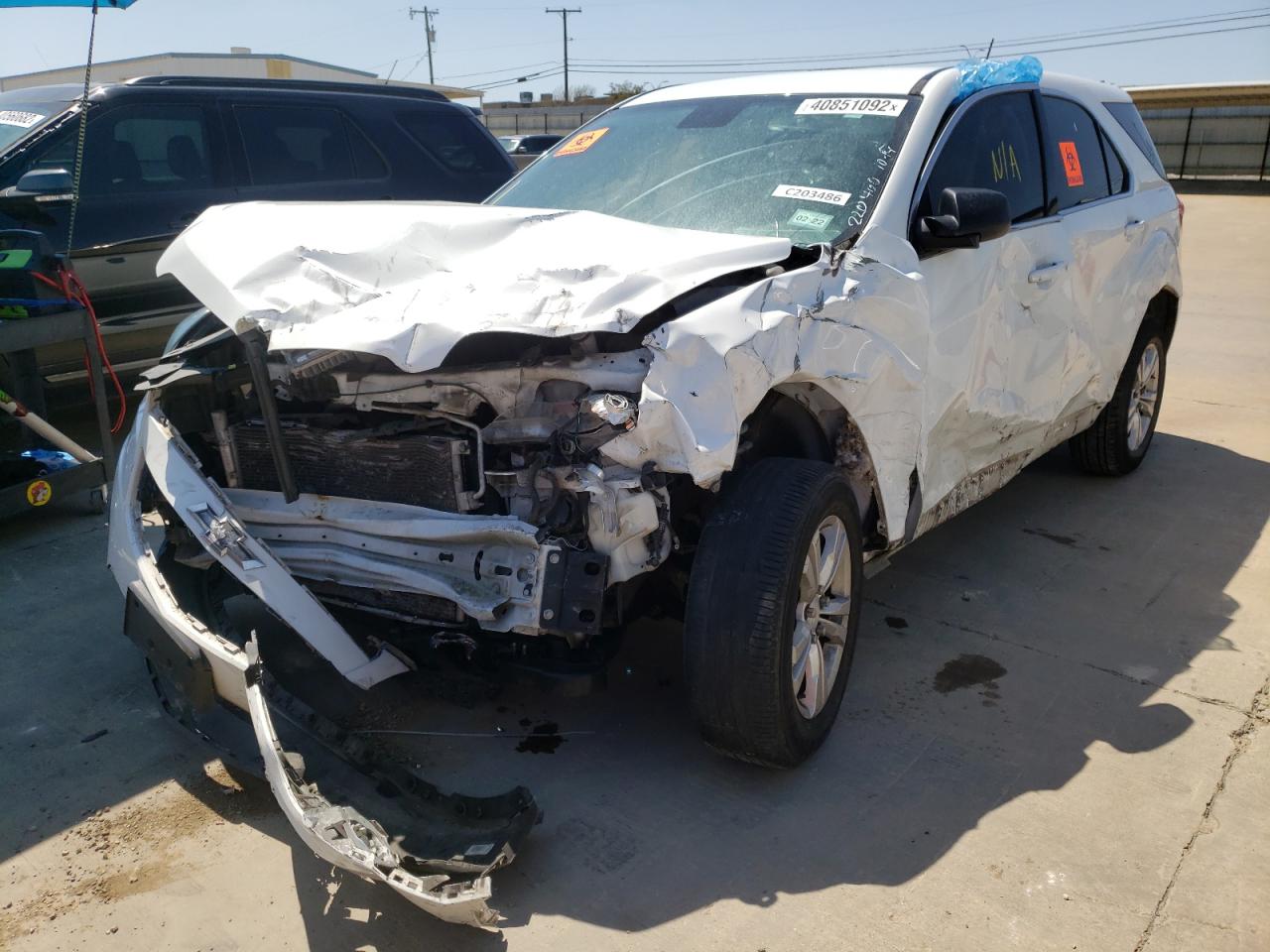 Photo 2 from auction – 2014 CHEVROLET EQUINOX LS with VIN 1GNALAEK2EZ119075