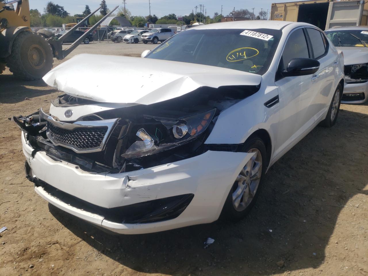 Photo 2 from auction – 2012 KIA OPTIMA EX with VIN 5XXGN4A70CG078736