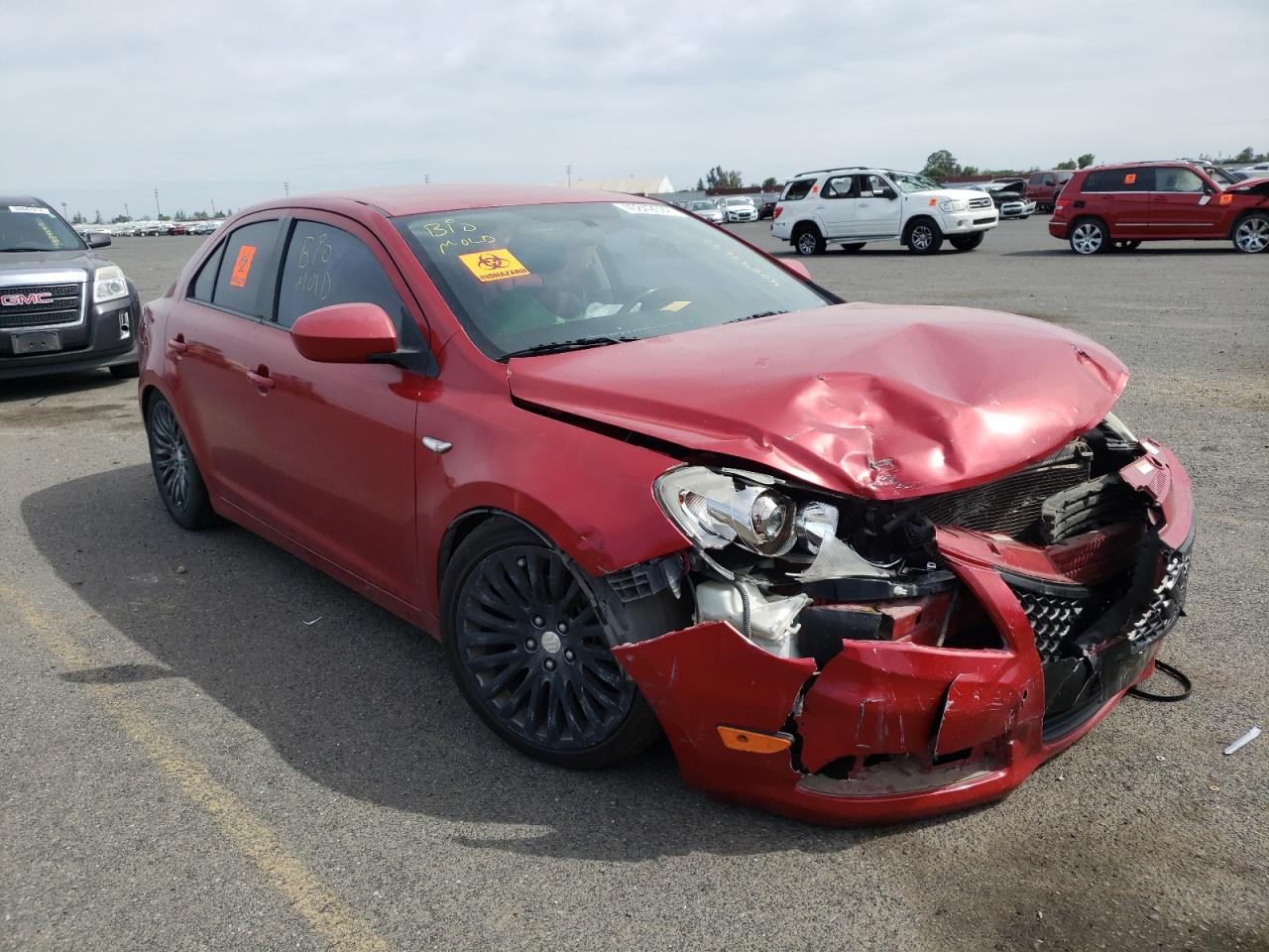 SUZUKI KIZASHI SE 2012 with VIN JS2RE9A38C6101204 - Photo from auction