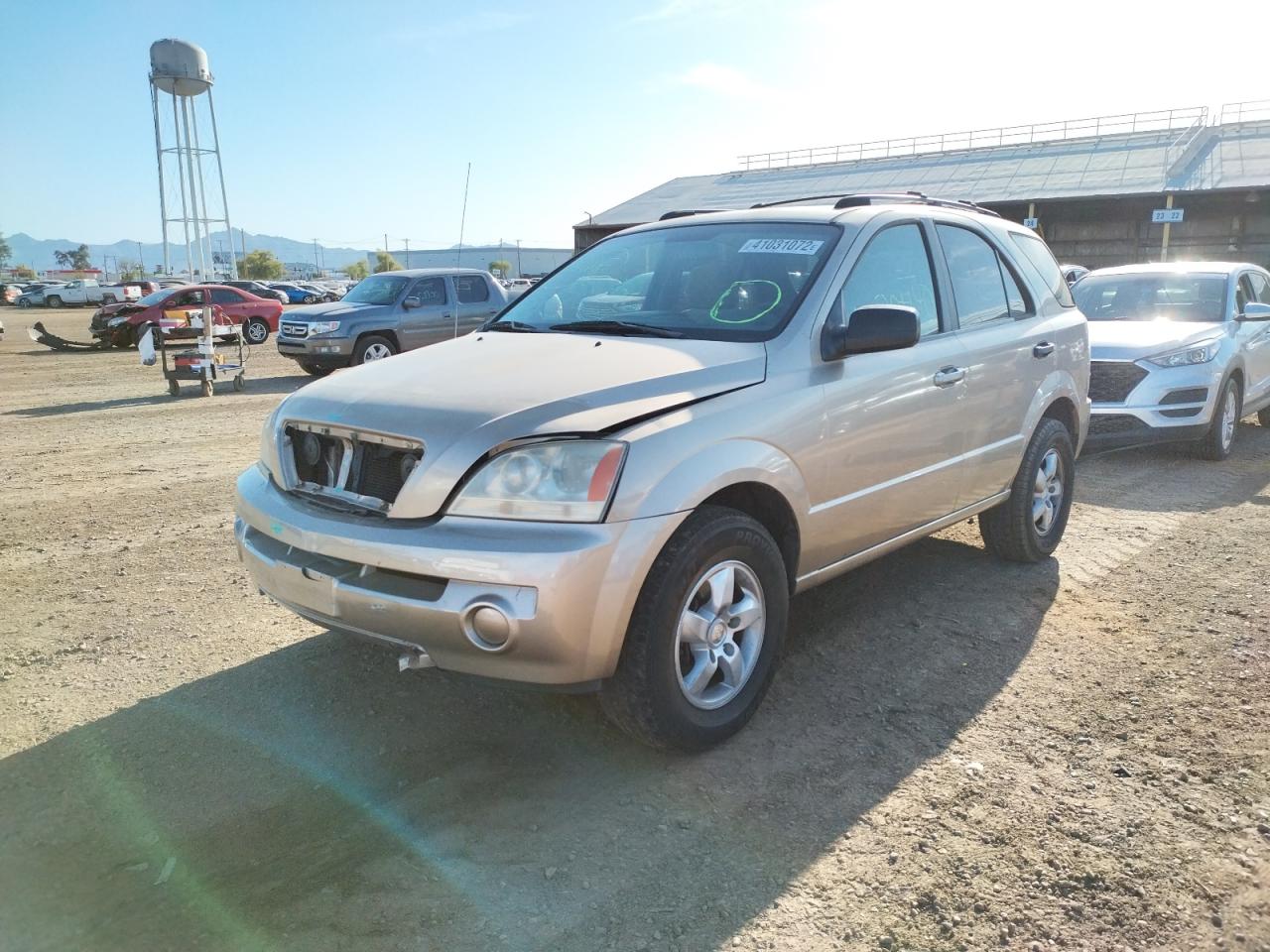Photo 2 from auction – 2006 KIA SORENTO EX with VIN KNDJD733765577479
