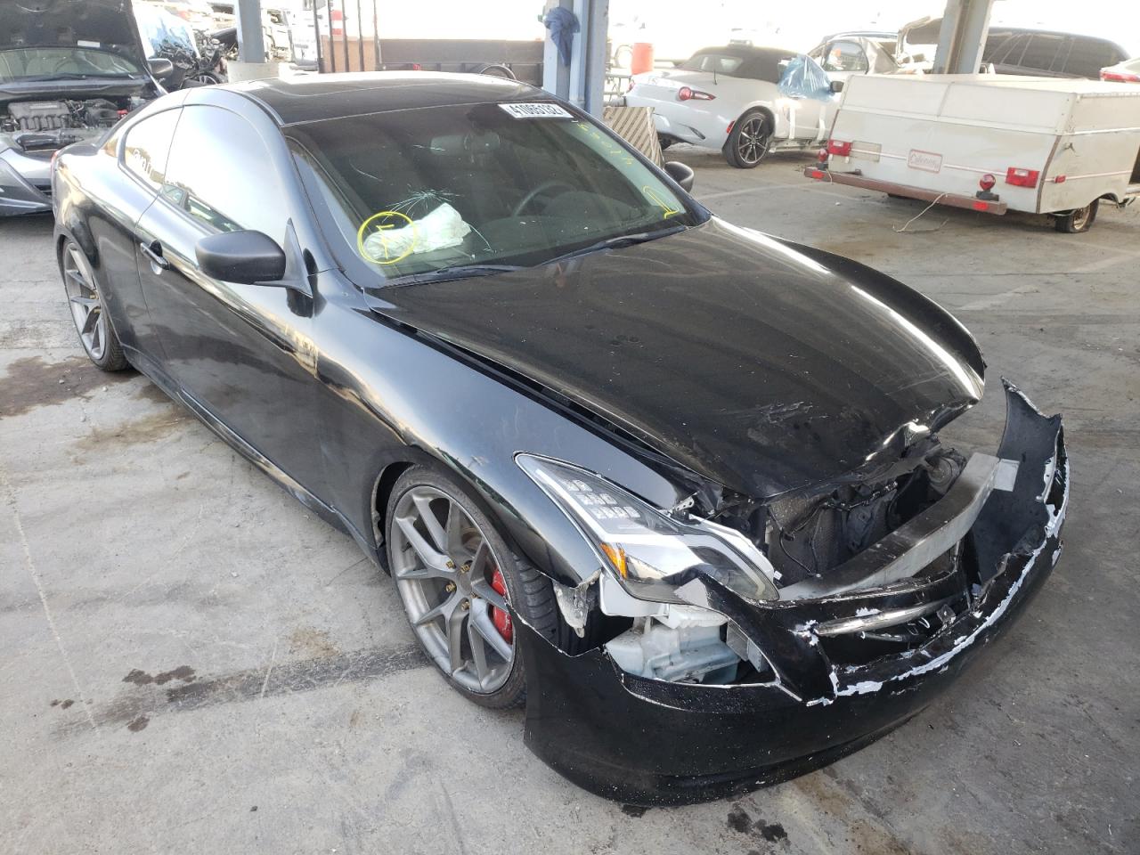 INFINITI G37 BASE 2008 with VIN JNKCV64E28M128718 - Photo from auction