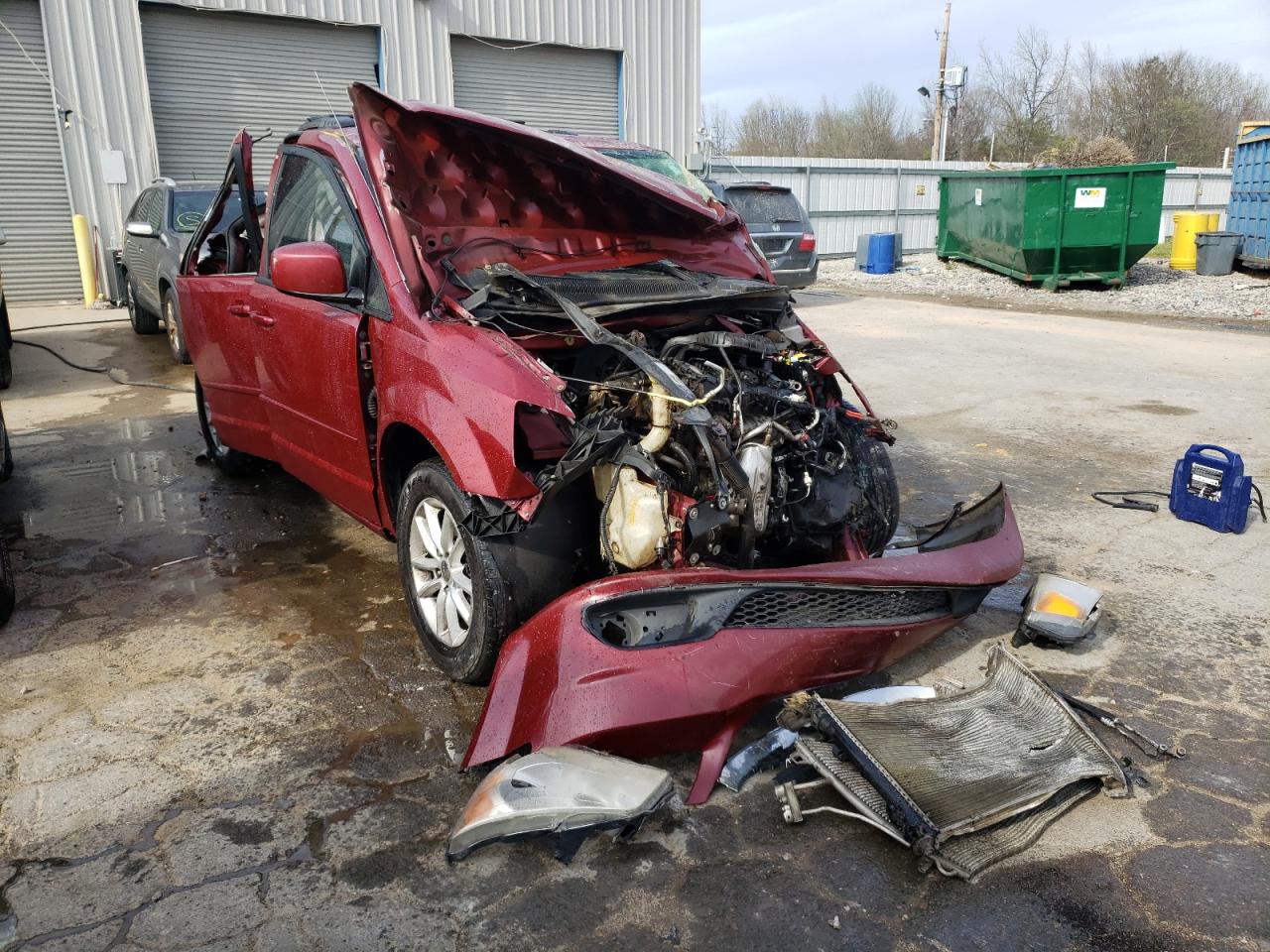 Foto 1 de la subasta – 2014 DODGE GRAND CARA con VIN 2C4RDGCG7ER245355