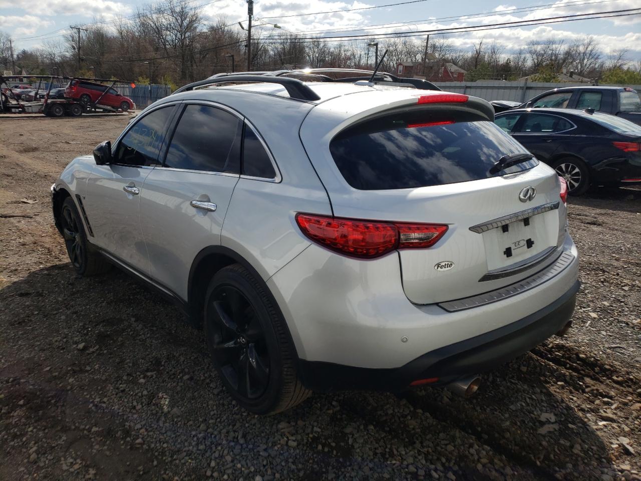 Photo 3 from auction – 2017 INFINITI QX70 with VIN JN8CS1MW0HM413766