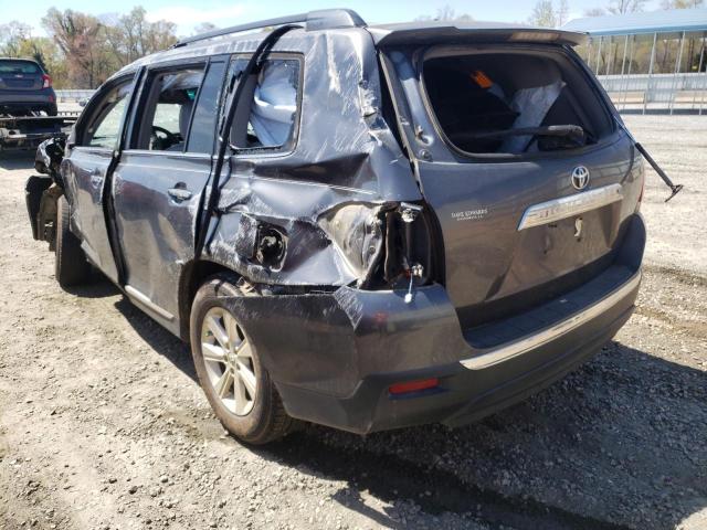 Photo 3 from auction – 2012 TOYOTA HIGHLANDER with VIN 5TDZA3EH0CS017869