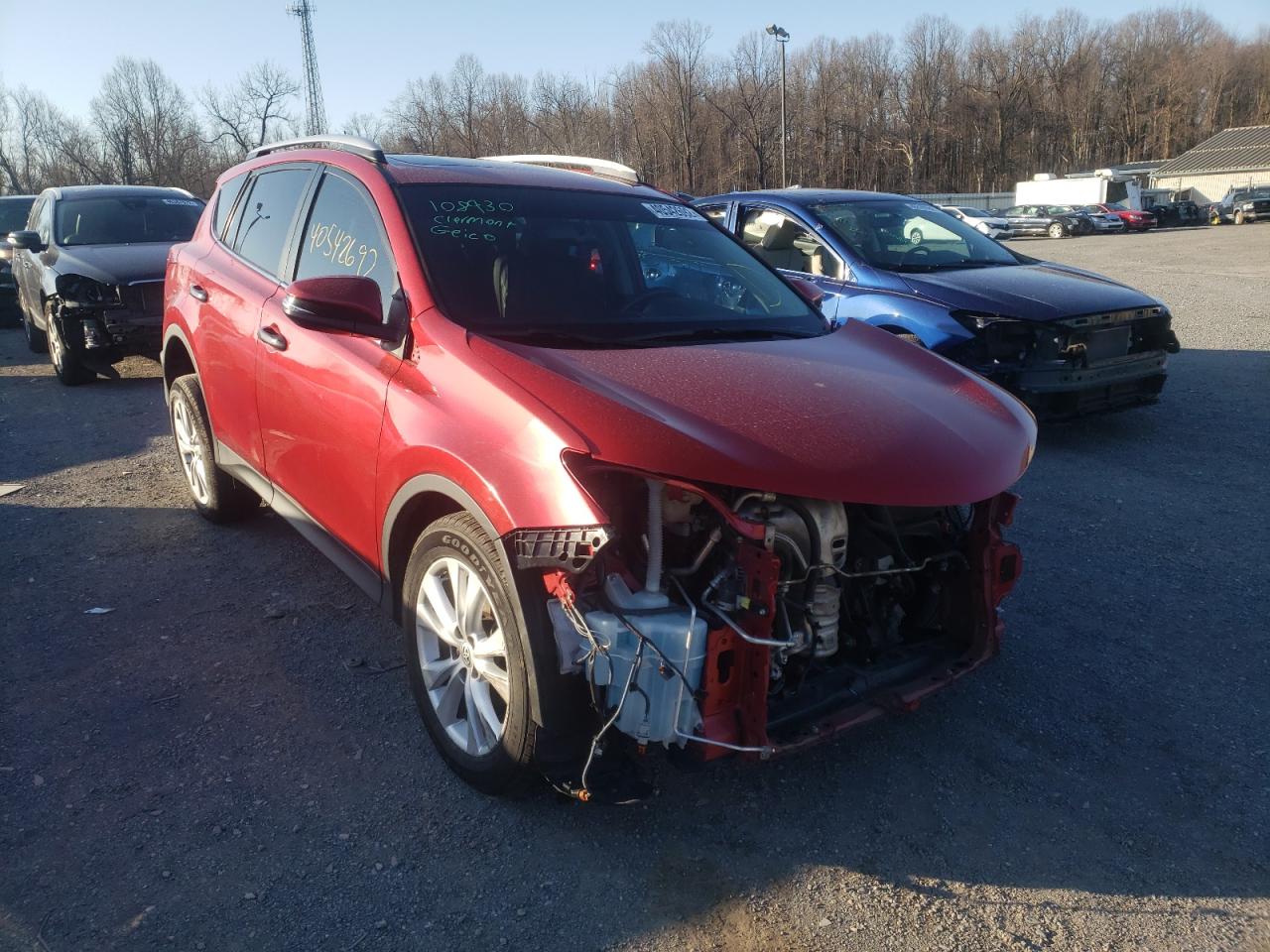 TOYOTA RAV4 LIMIT 2015 with VIN 2T3YFREV3FW168827 - Photo from auction