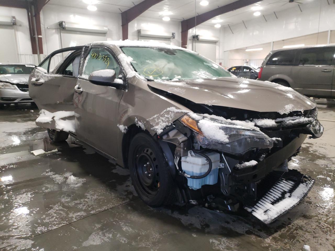 TOYOTA COROLLA L 2017 with VIN 2T1BURHEXHC861415 - Photo from auction
