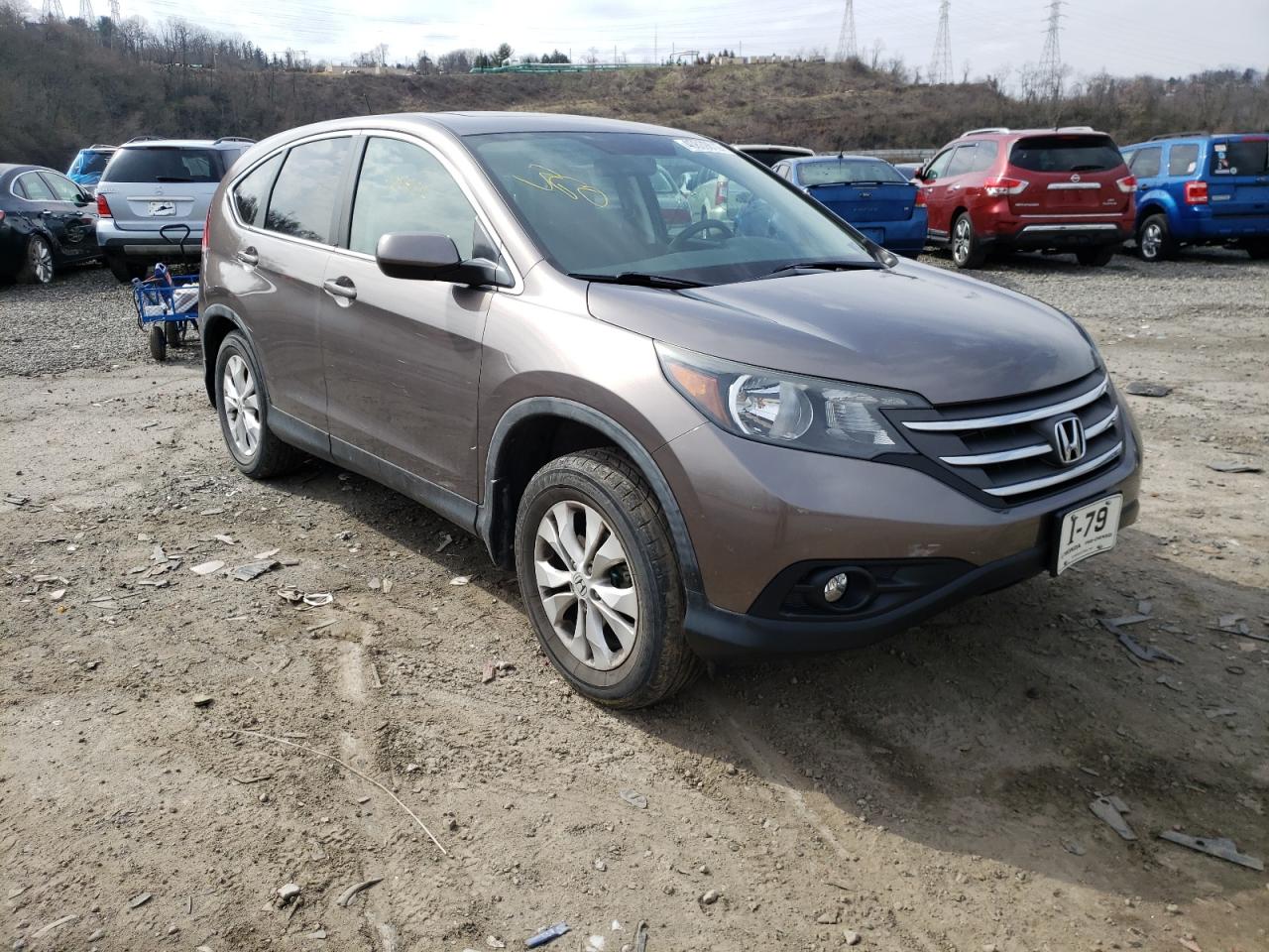 HONDA CR-V 2013 with VIN 5J6RM4H59DL080500 - Photo from auction