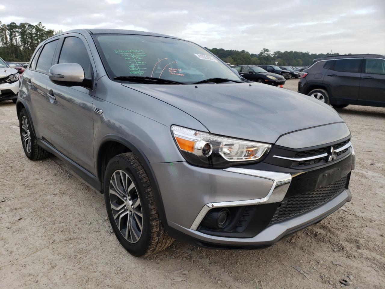 MITSUBISHI OUTLANDER 2018 with VIN JA4AP3AU7JZ009644 - Photo from auction