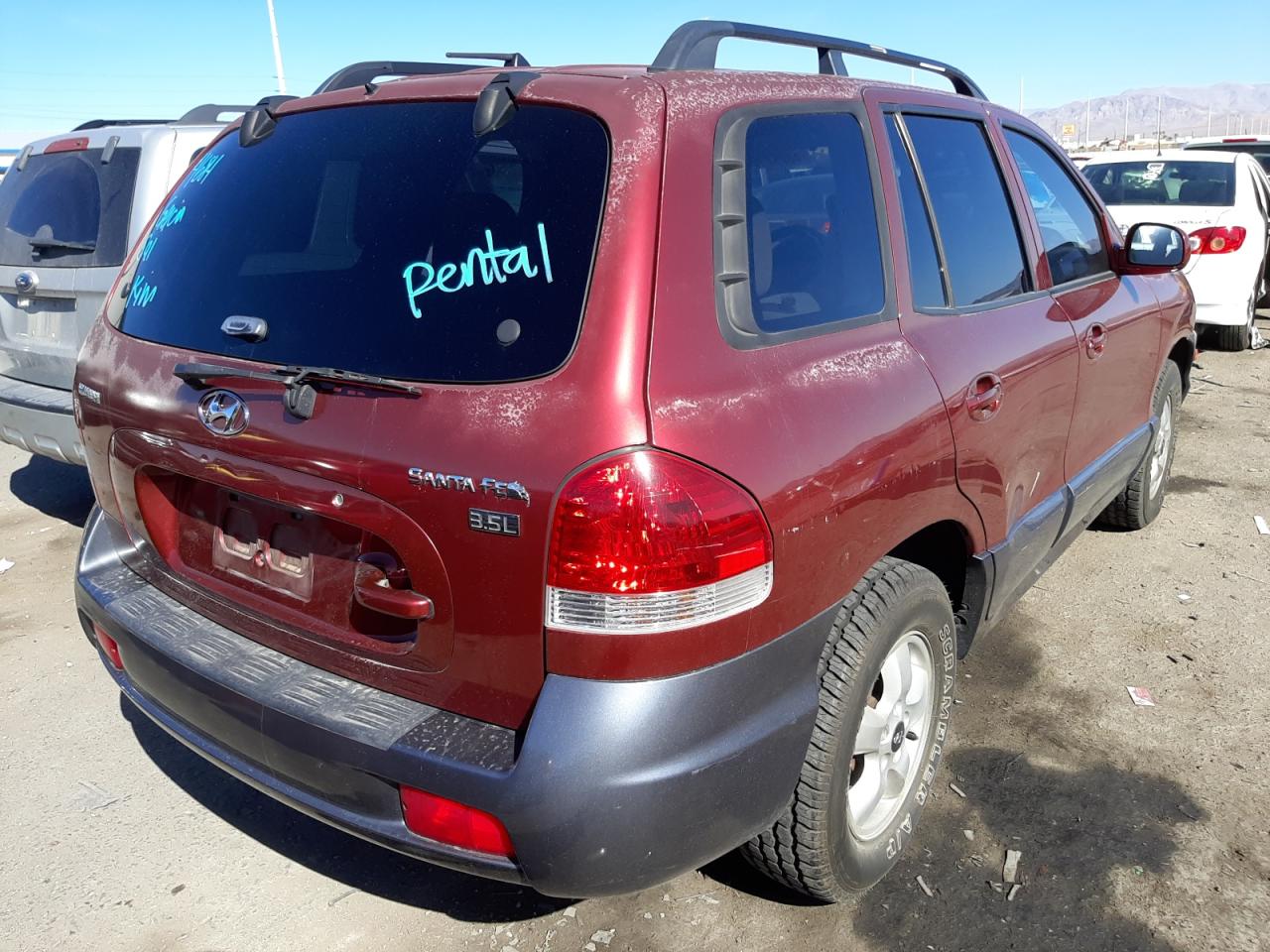 Photo 4 from auction – 2005 HYUNDAI SANTA FE G with VIN KM8SC13E95U964086