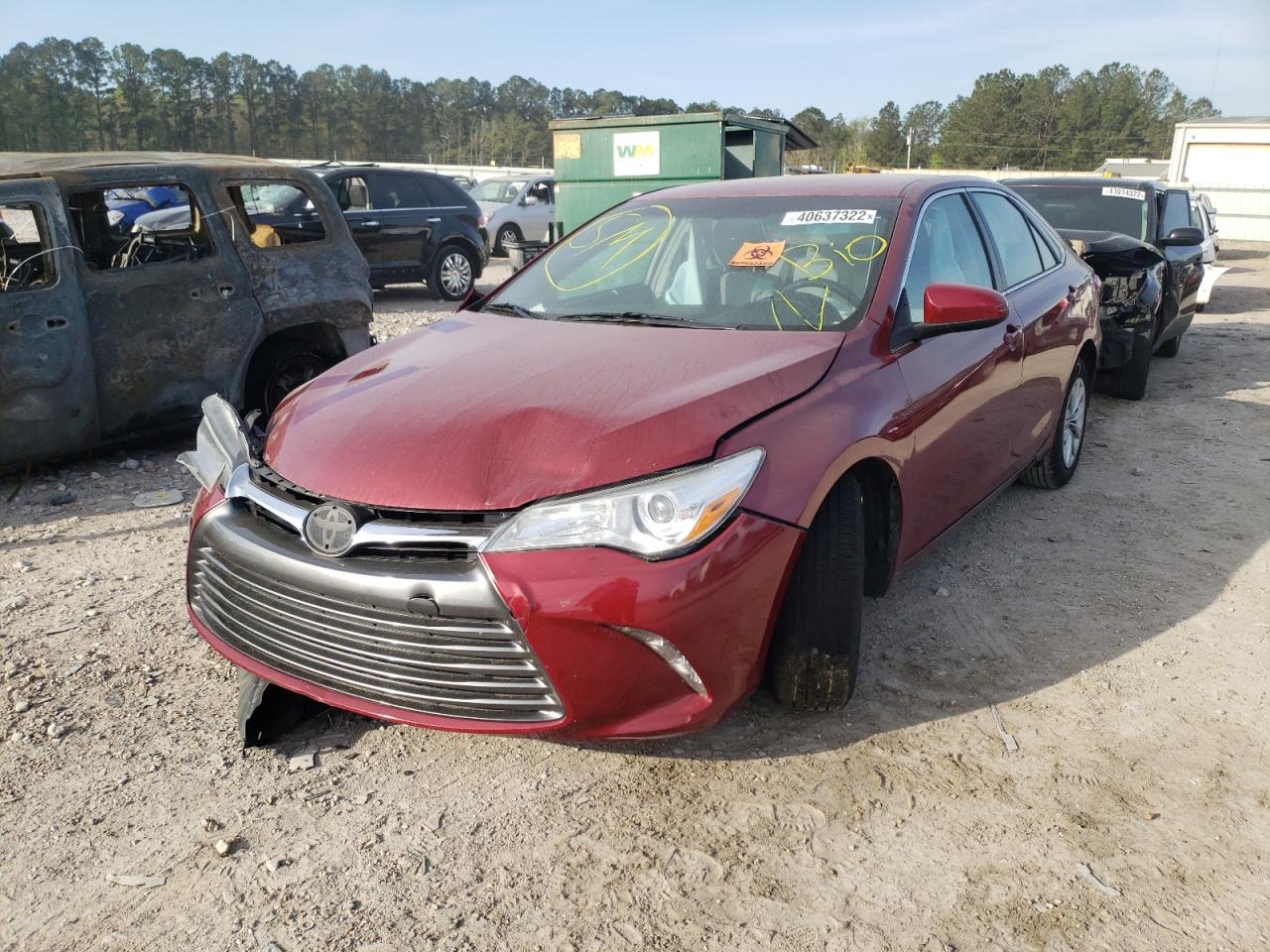 Photo 12 from auction – 2016 TOYOTA CAMRY LE with VIN 4T1BF1FK9GU585505