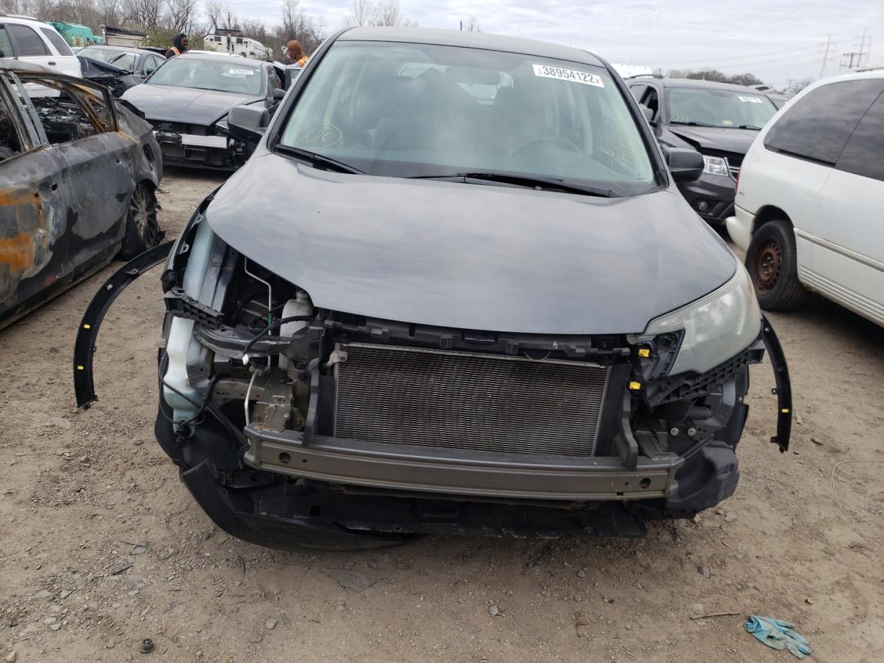 Photo 9 from auction – 2013 HONDA CR-V LX with VIN 5J6RM4H30DL005618