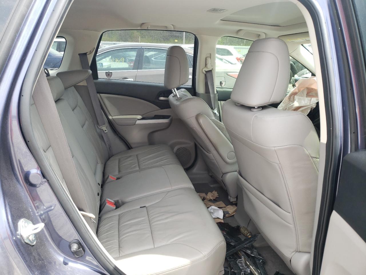 Photo 6 from auction – 2012 HONDA CR-V EXL with VIN JHLRM4H72CC027274