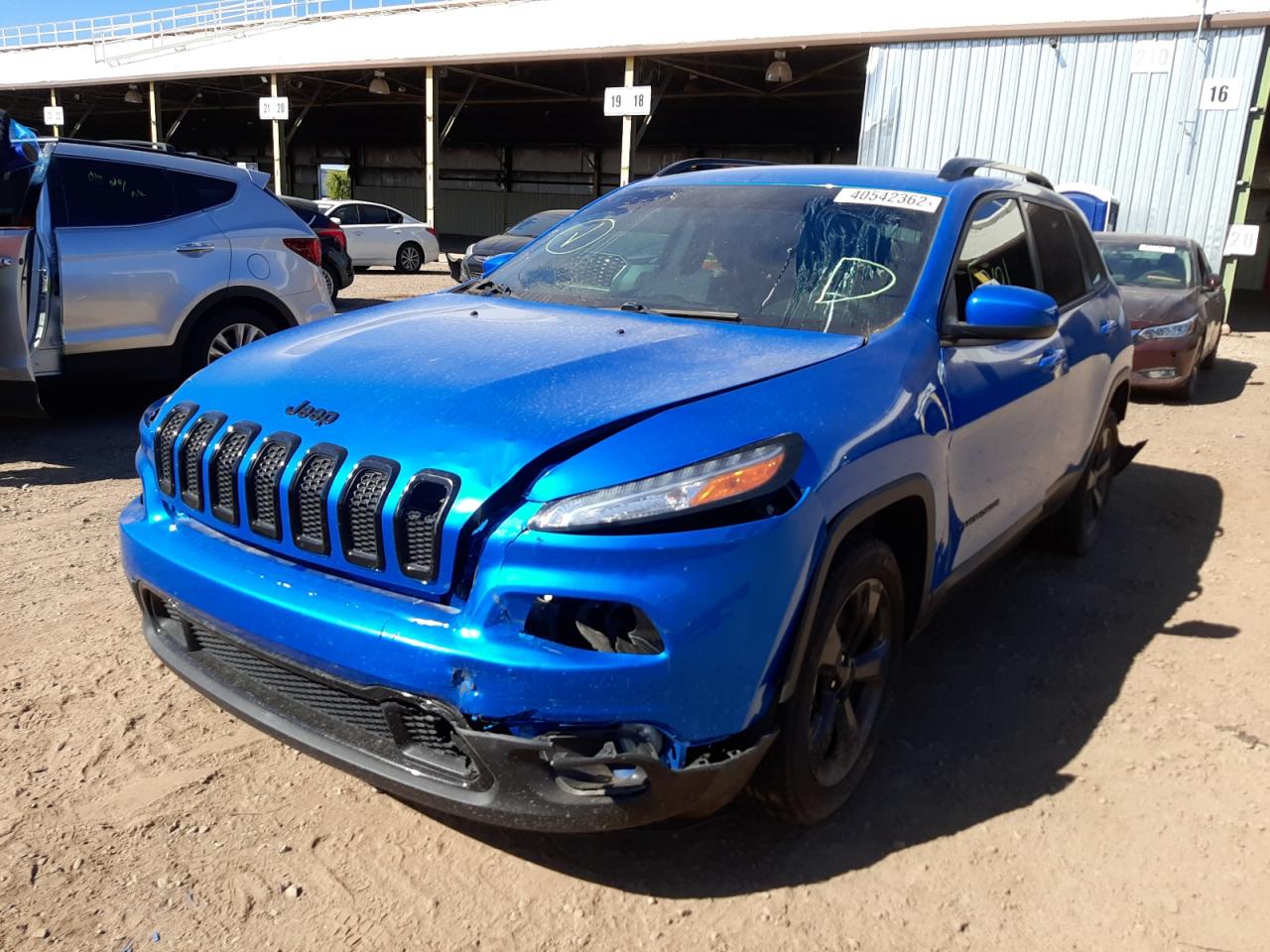 Photo 2 from auction – 2018 JEEP CHEROKEE L with VIN 1C4PJLCB7JD620770