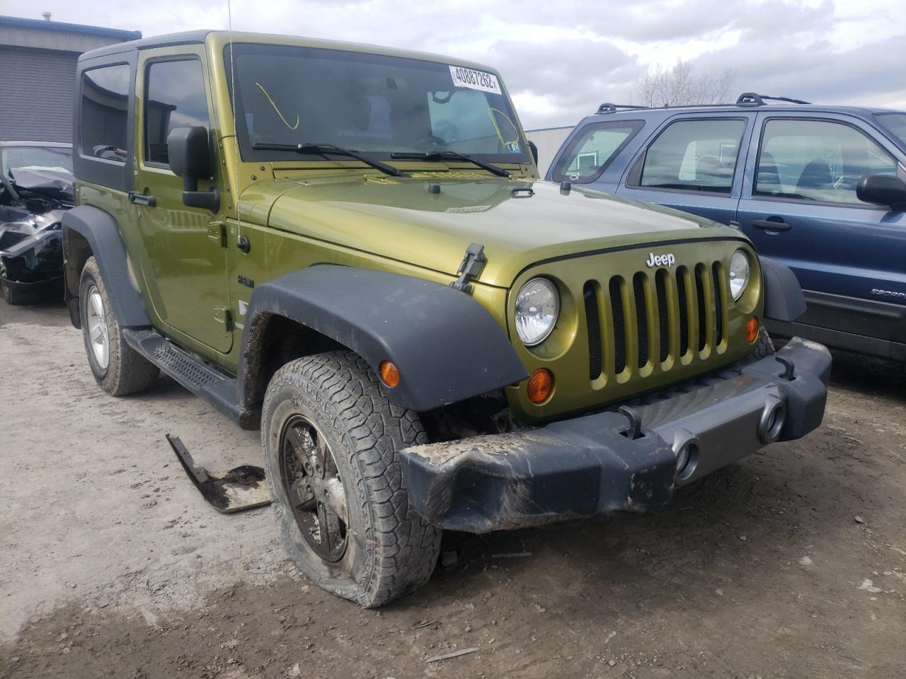 Photo 1 from auction – 2007 JEEP WRANGLER X with VIN 1J4FA24157L103343