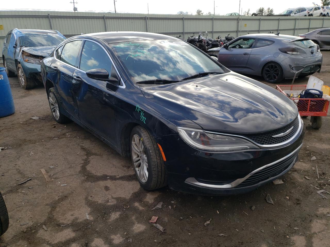 CHRYSLER 200 LIMITE 2015 with VIN 1C3CCCAB5FN726796 - Photo from auction