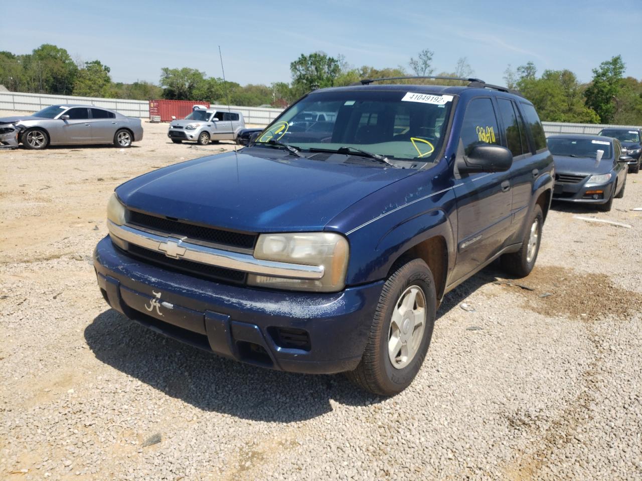 Photo 2 from auction – 2002 CHEVROLET TRAILBLAZE with VIN 1GNDS13S022502083