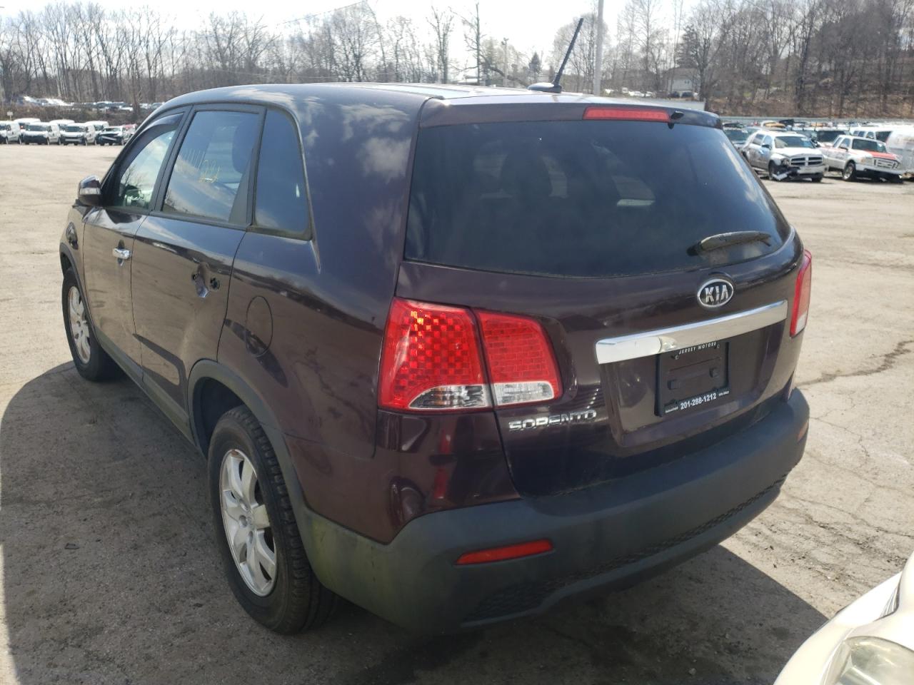 Photo 3 from auction – 2011 KIA SORENTO BA with VIN 5XYKT3A15BG087383