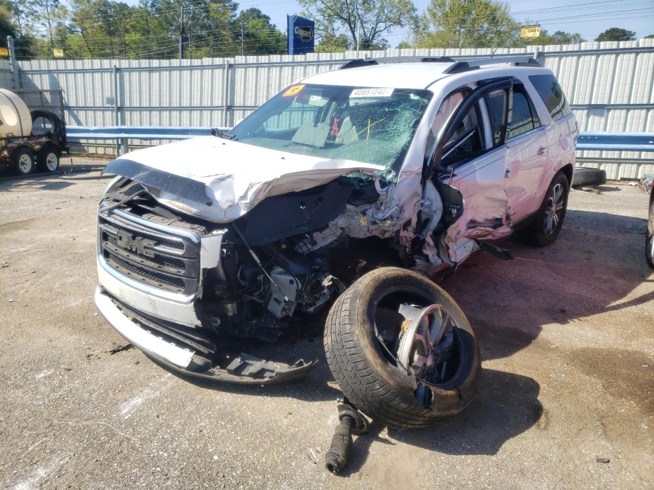 Photo 2 from auction – 2016 GMC ACADIA SLT with VIN 1GKKRRKD2GJ133225