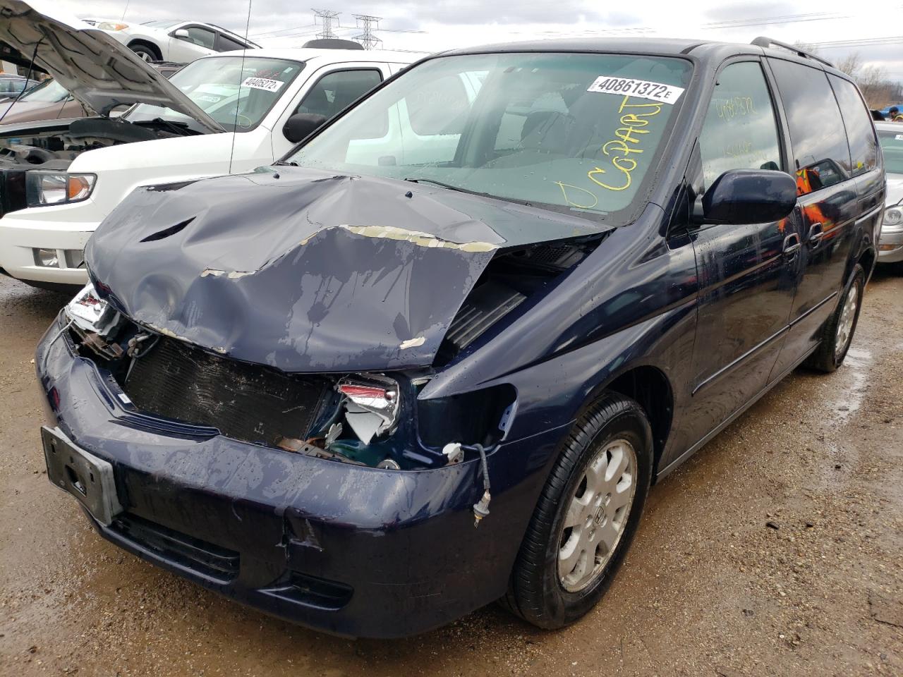 Photo 2 from auction – 2003 HONDA ODYSSEY EX with VIN 5FNRL18603B127740
