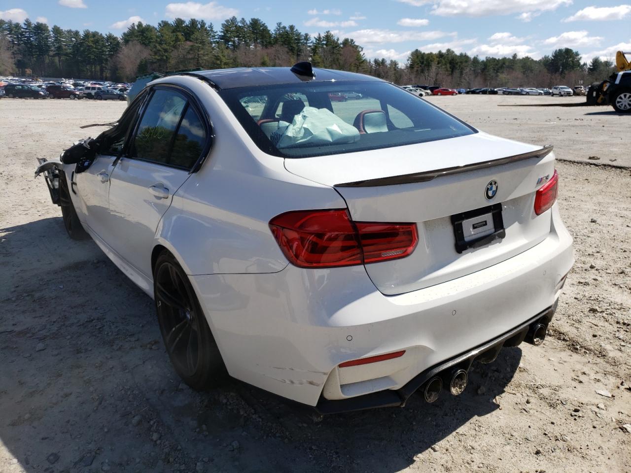 Photo 3 from auction – 2018 BMW M3 with VIN WBS8M9C5XJ5J77851