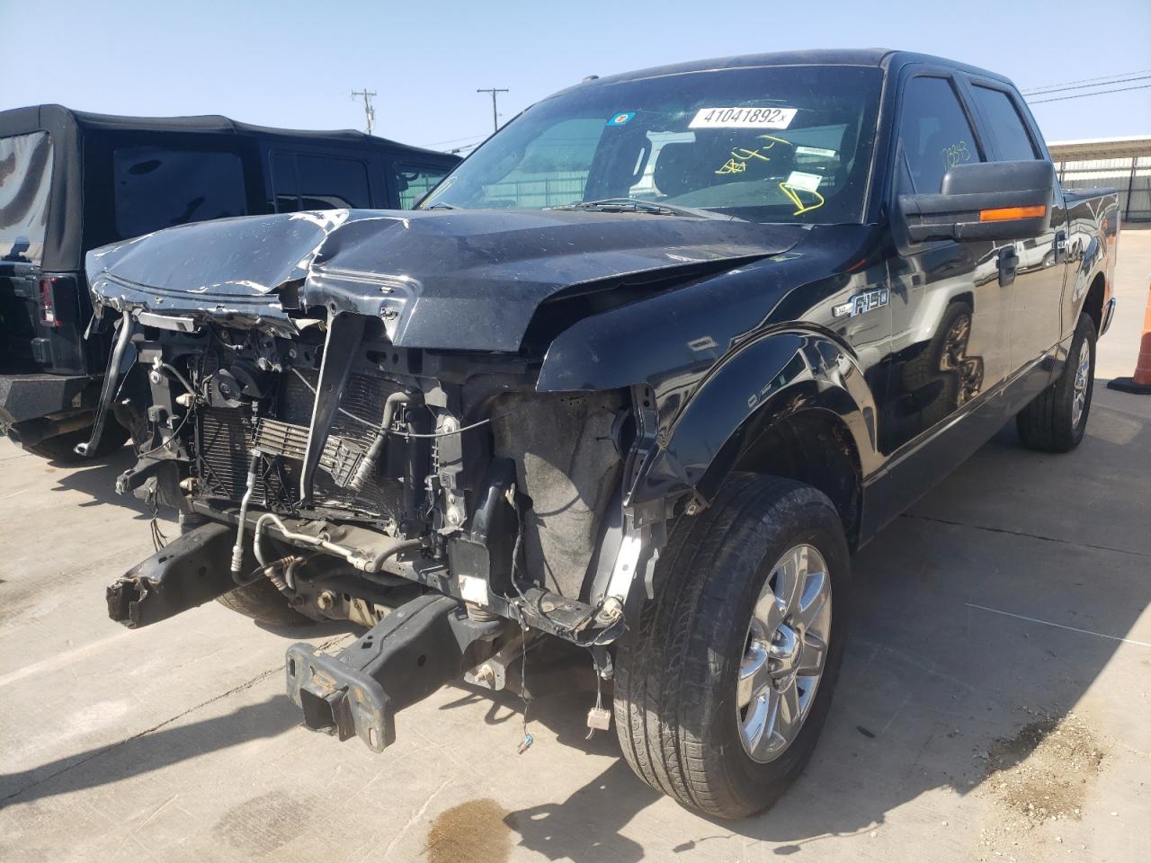 Photo 2 from auction – 2013 FORD F150 SUPER with VIN 1FTFW1CF2DKG35214