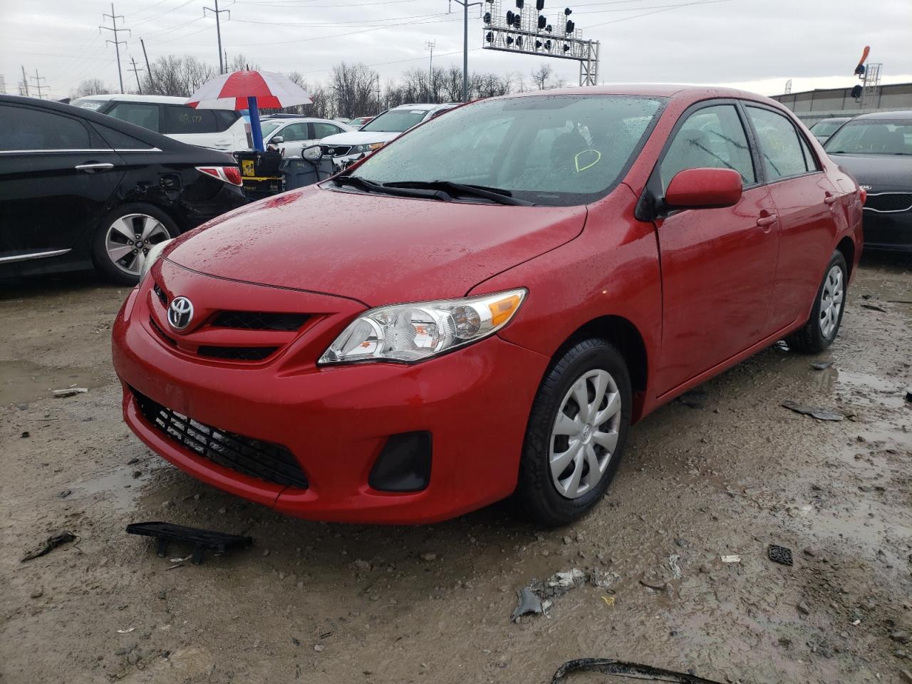 Photo 2 from auction – 2011 TOYOTA COROALLA with VIN 2T1BU4EEXBC749969