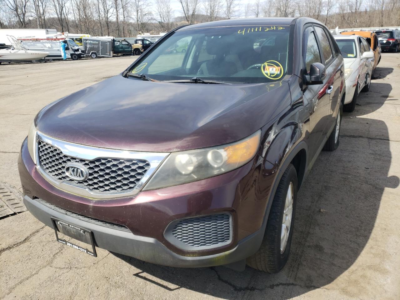 Photo 2 from auction – 2011 KIA SORENTO BA with VIN 5XYKT3A15BG087383